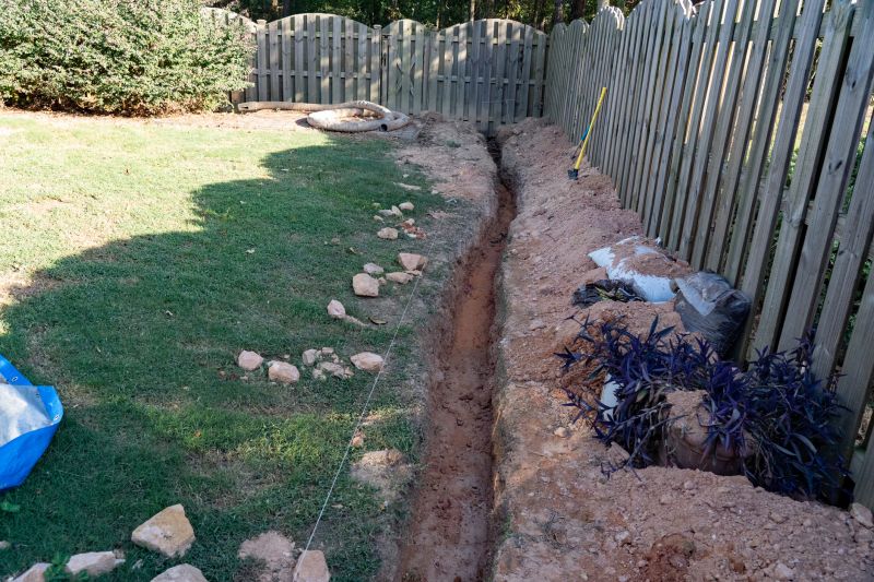 French Drain in Yard